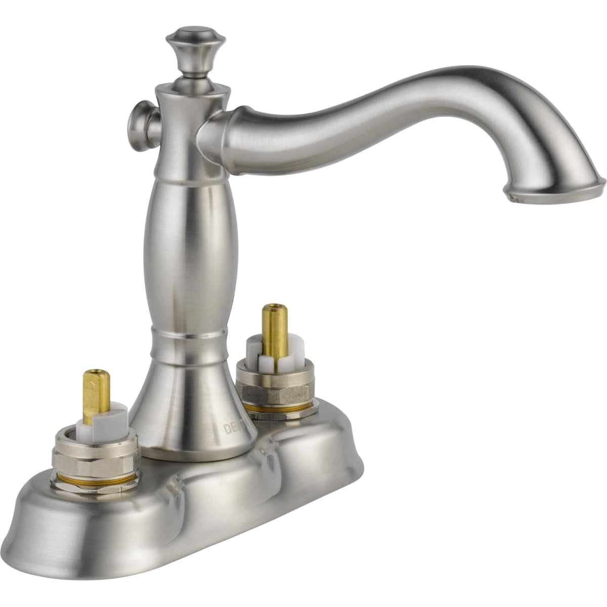 Delta 2597lf Ssmpu Lhp Brilliance Stainless Cassidy Centerset
