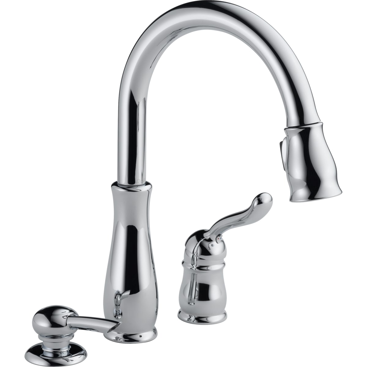Delta 978 Sssd Dst Stainless Steel Leland Pull Down Kitchen Faucet