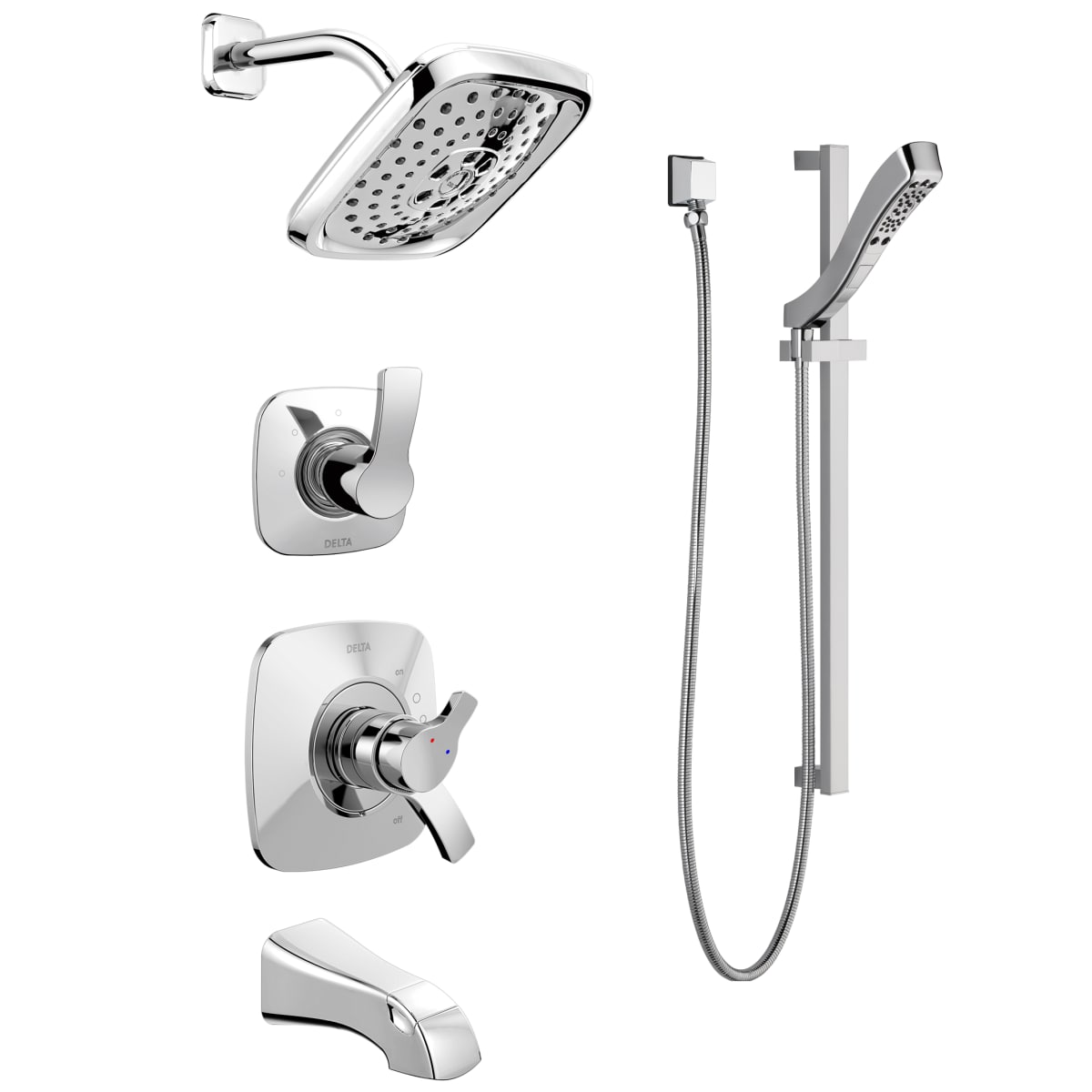 Delta Dss Tesla 1704 H2o Chrome Monitor 17 Series Pressure
