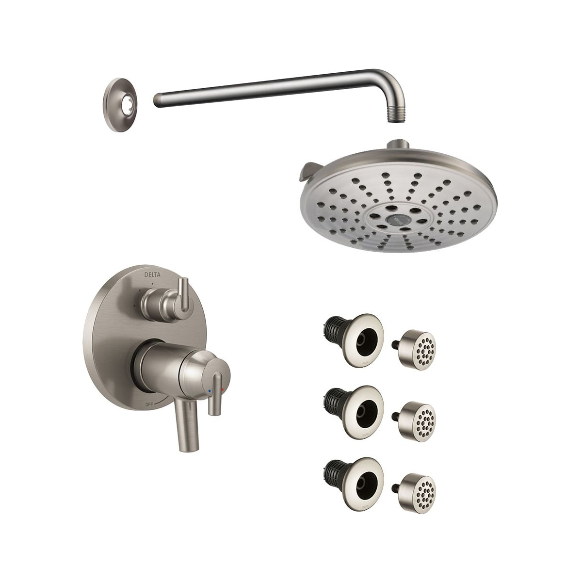 Delta Dss Trinsic 17t06 Rb Venetian Bronze Trinsic Thermostatic