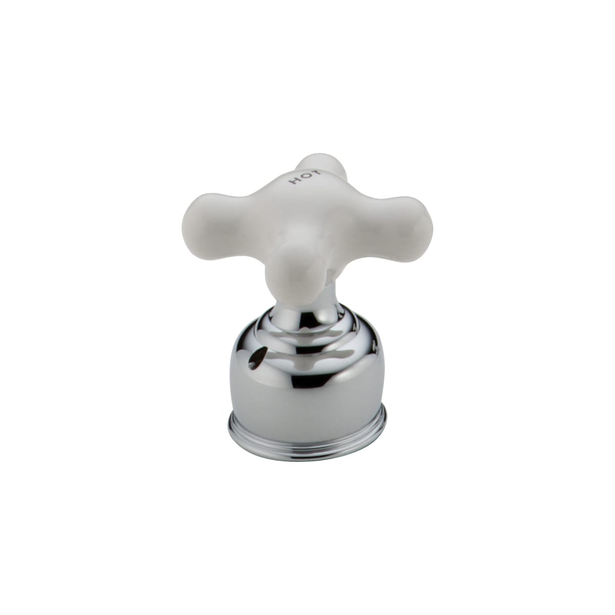 Neostyle Two Porcelain Cross Handles Roman Tub VTG Delta Faucet H67 RP19531 PB Plumbing