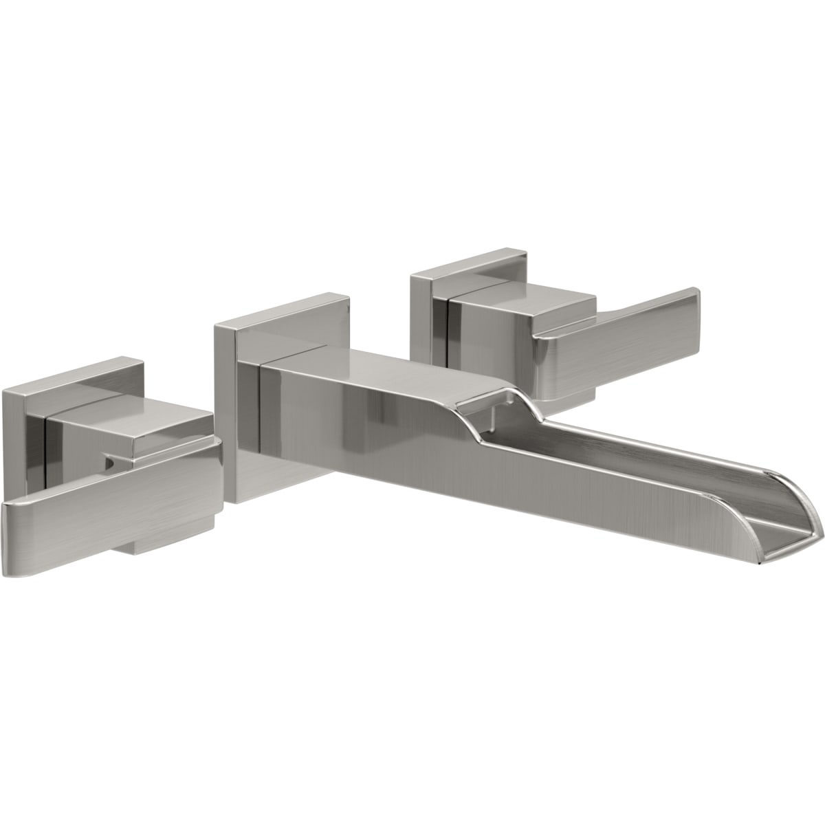 Delta T3568lf Sswl Brilliance Stainless Ara 1 2 Gpm Wall Mounted