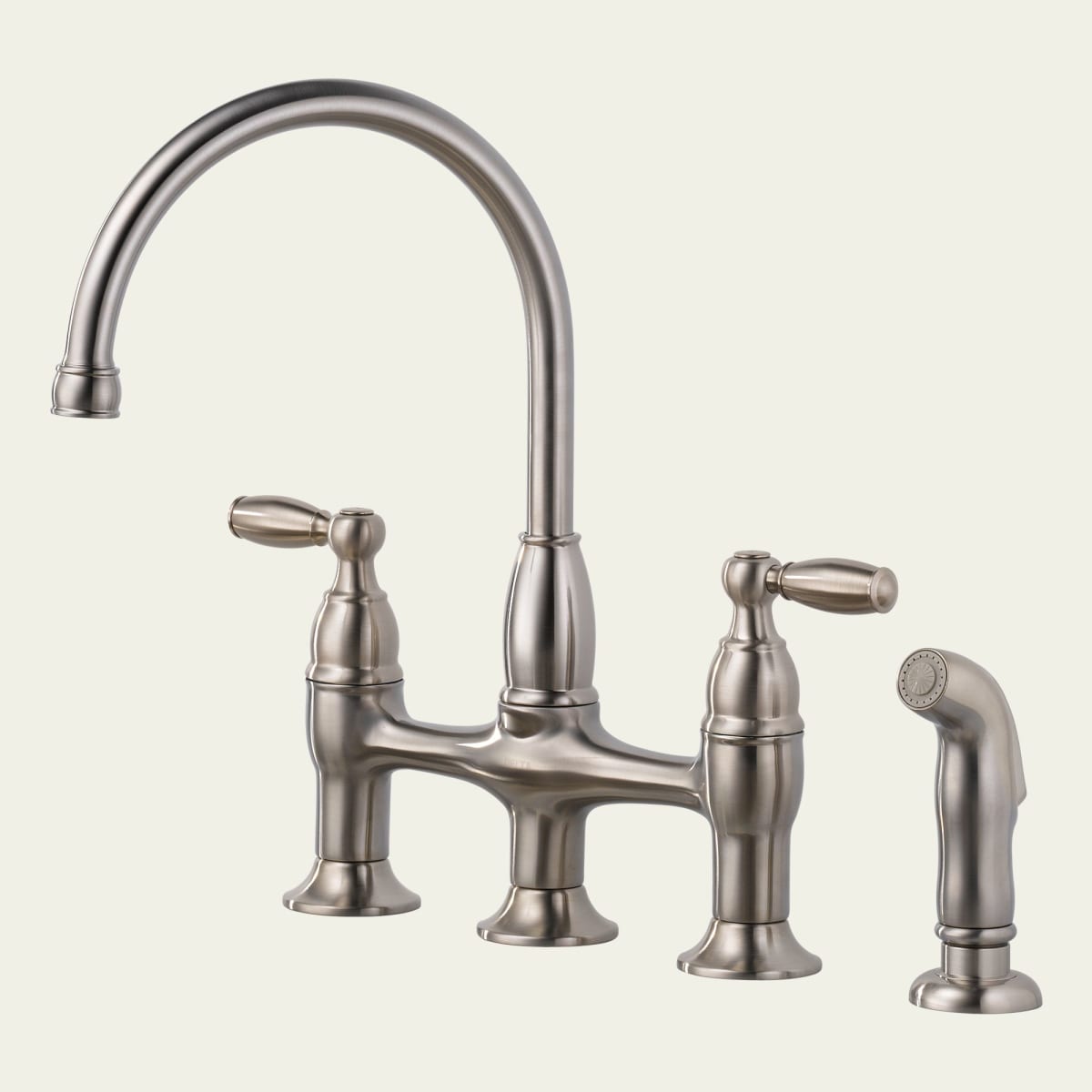 Delta 21966lf Ss Stainless Steel Dennison Side Spray Kitchen