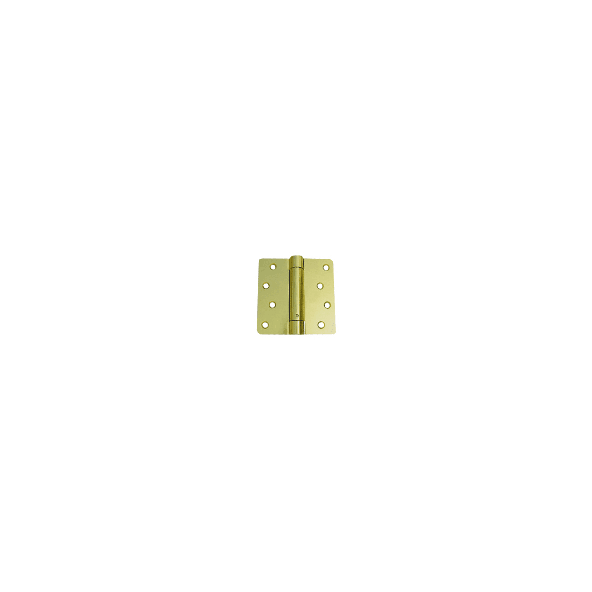 Deltana DSH4R42D Single Action Steel 4-Inch x 4-Inch x 1//4-Inch Spring Hinge
