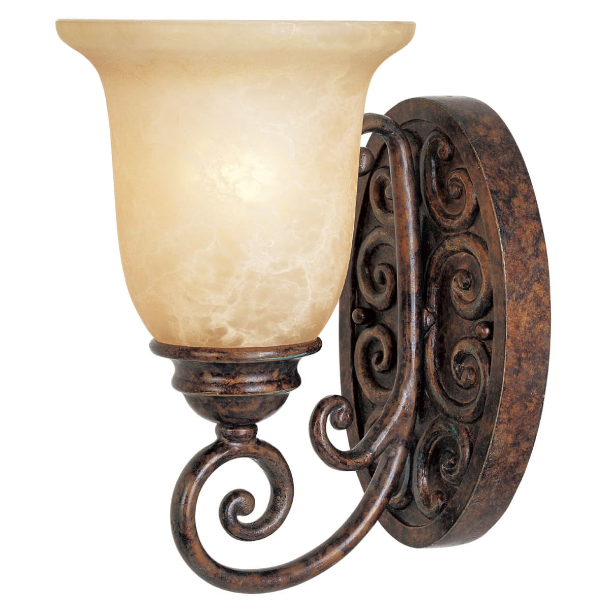 特価ブランド Designers Fountain 97501-BU Burnt Umber Single Light Up ライト・ランタン