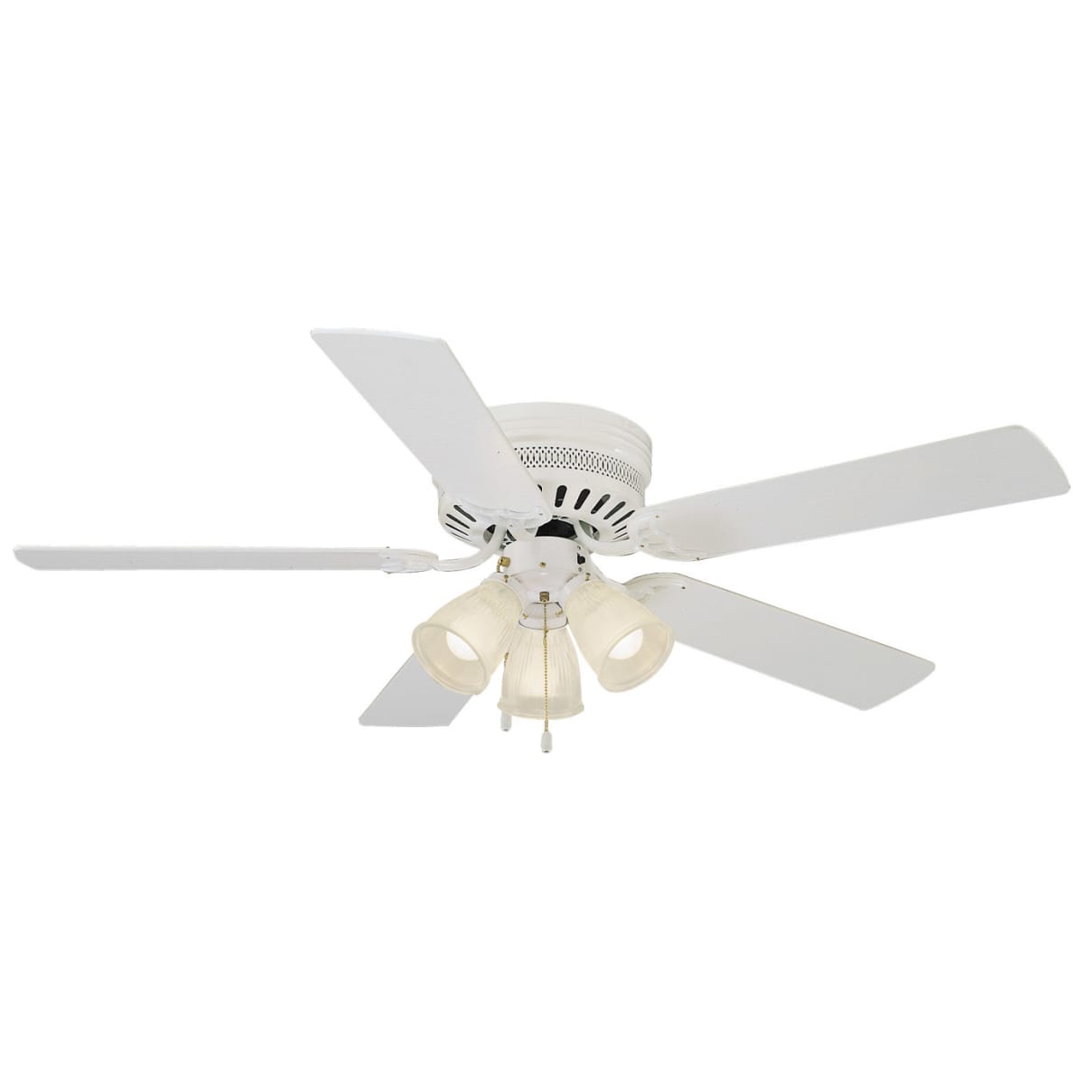 Design House 156596 White Millbridge 52 Hugger Ceiling Fan With