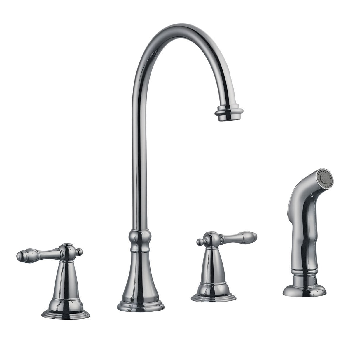 Design House 524793 Polished Chrome Double Handle Widespread