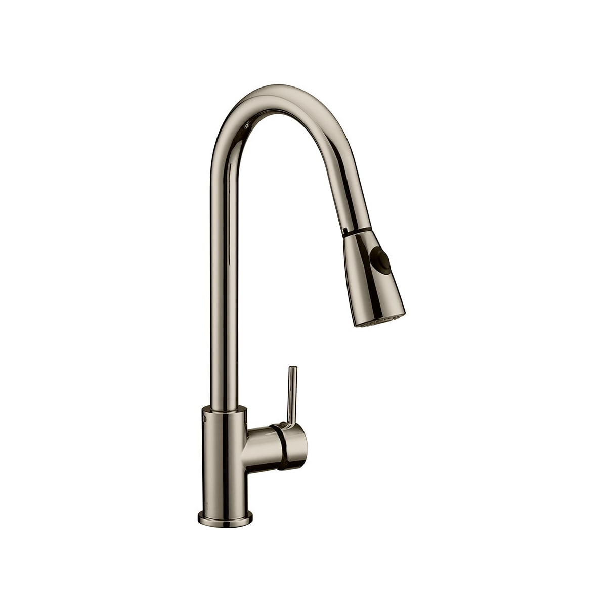 Gooseneck Kitchen Faucet With Pull Out Sprayer Dandk Organizer