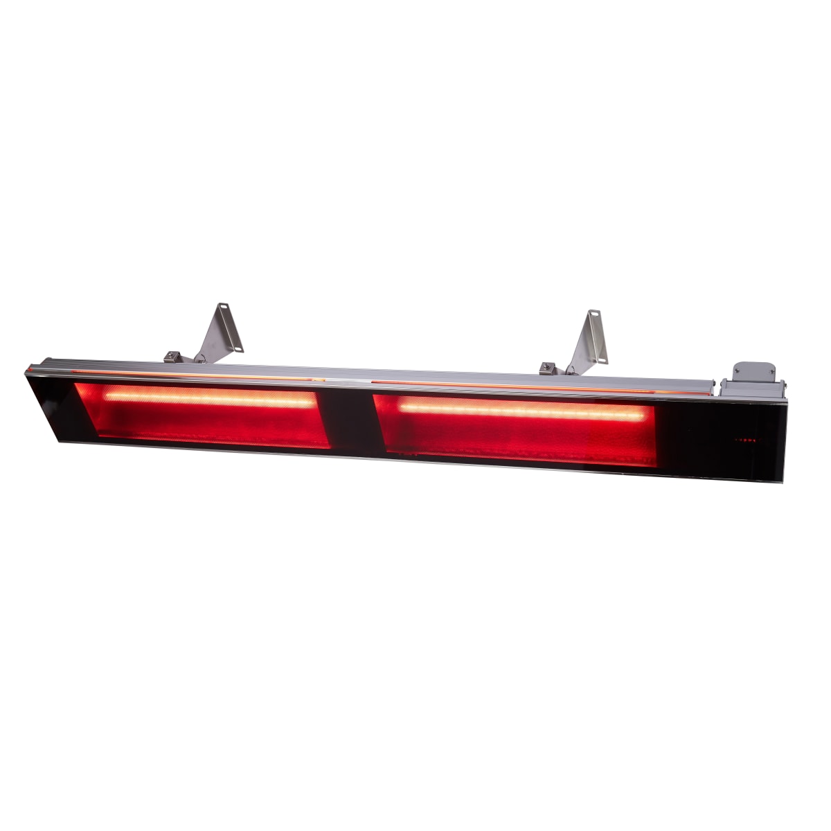 Dimplex X-DIR30A10GR Black 50-5/8 Inch Wide 3000 Watt Wall-Mounted Linear Infrared  Heater with Schott NEXTREMA® Glass - VentingPipe.com