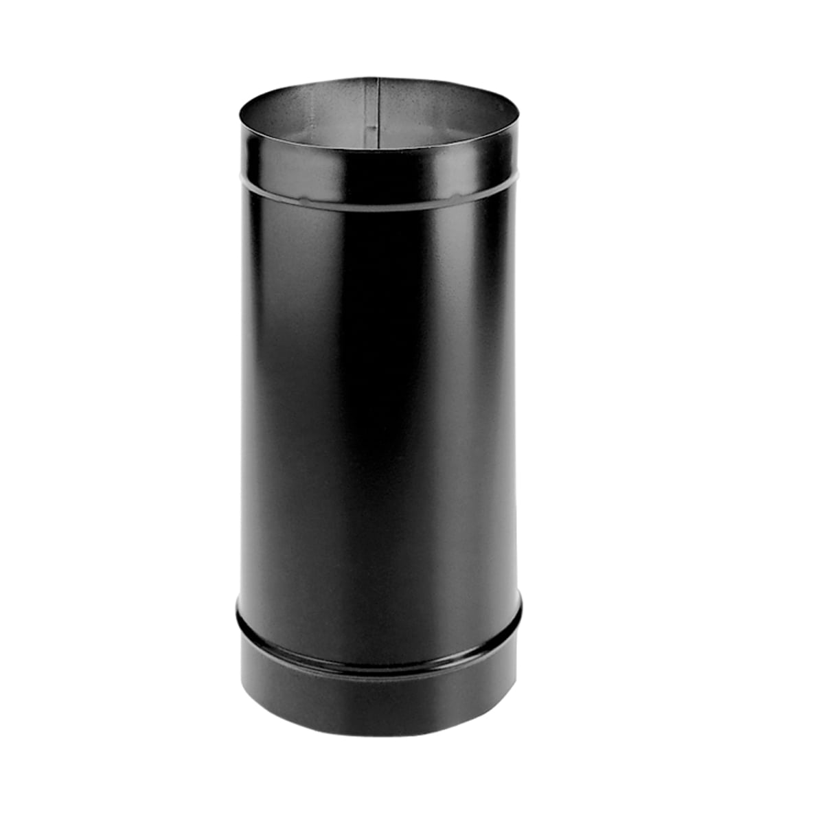 DuraVent 8DBK-24 Black 8 Inner Diameter - DuraBlack Stove Pipe - Single  Wall - 24 Pipe Length - VentingPipe.com