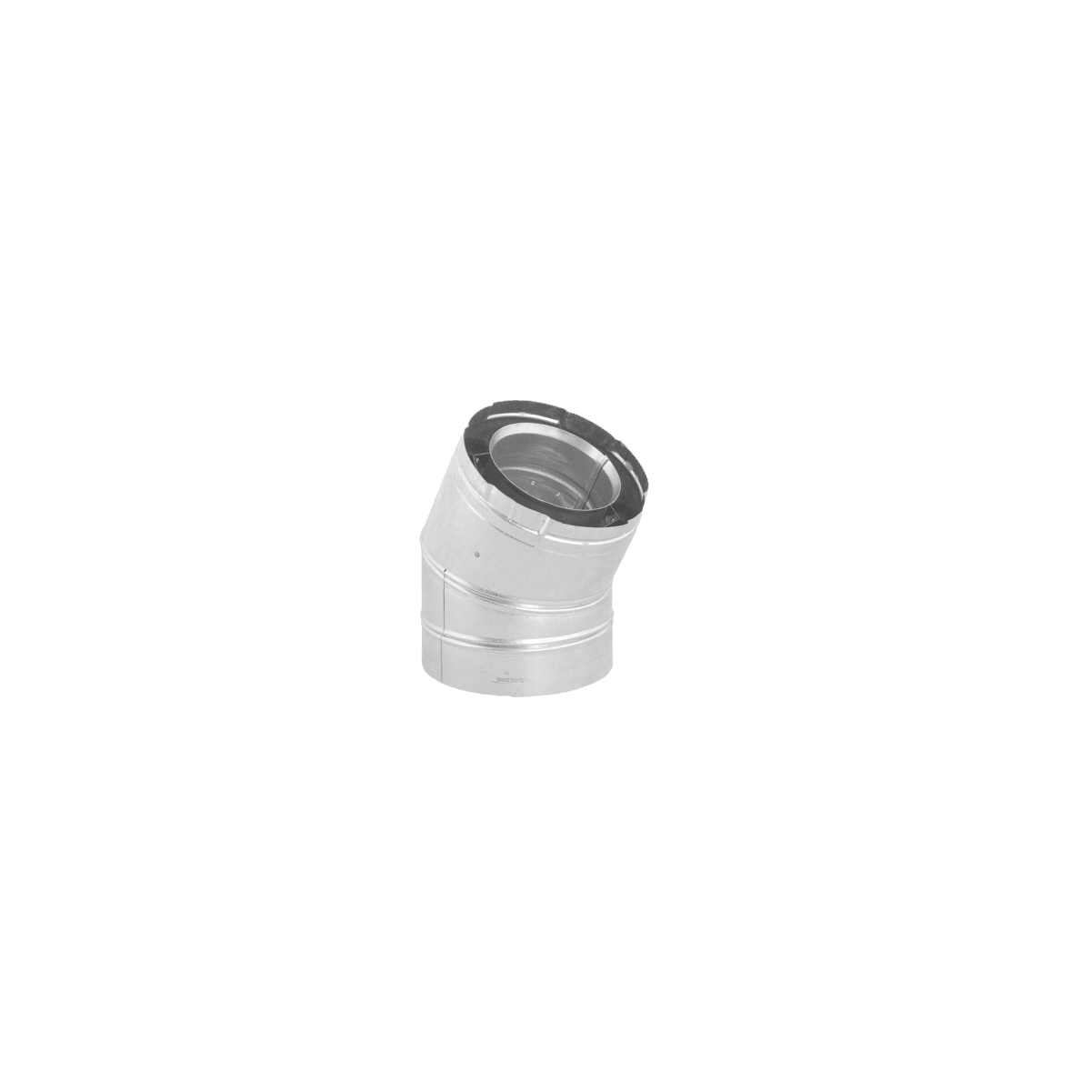 DuraVent 58DVA-E30 Galvanized 5" Inner Diameter - DirectVent Pro Direct Vent  Pipe - Double Wall - 30 Degree Elbow - VentingPipe.com