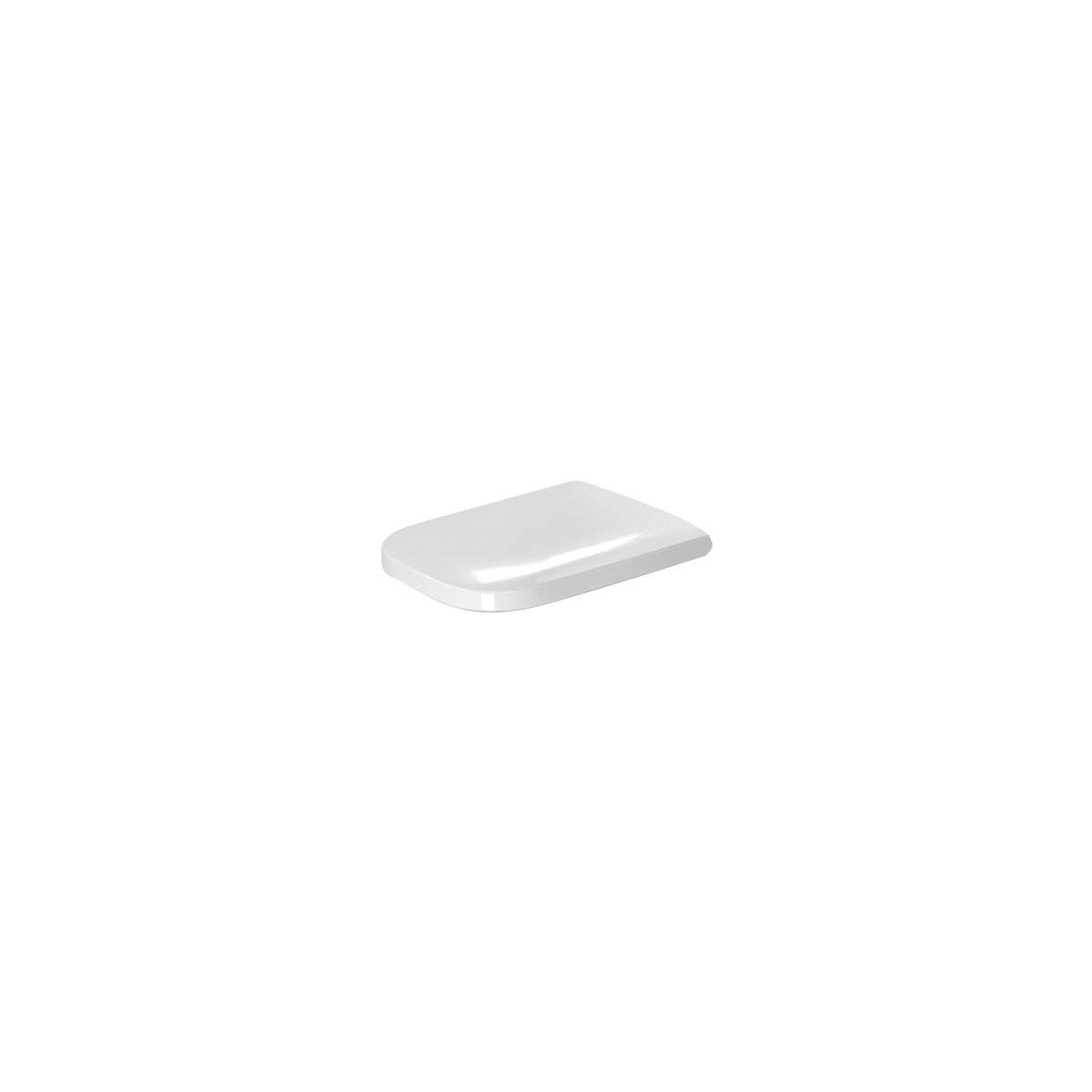 Duravit 0064590000 Happy D.2 16 7/8" Plastic Toilet Seat and Cover in White 