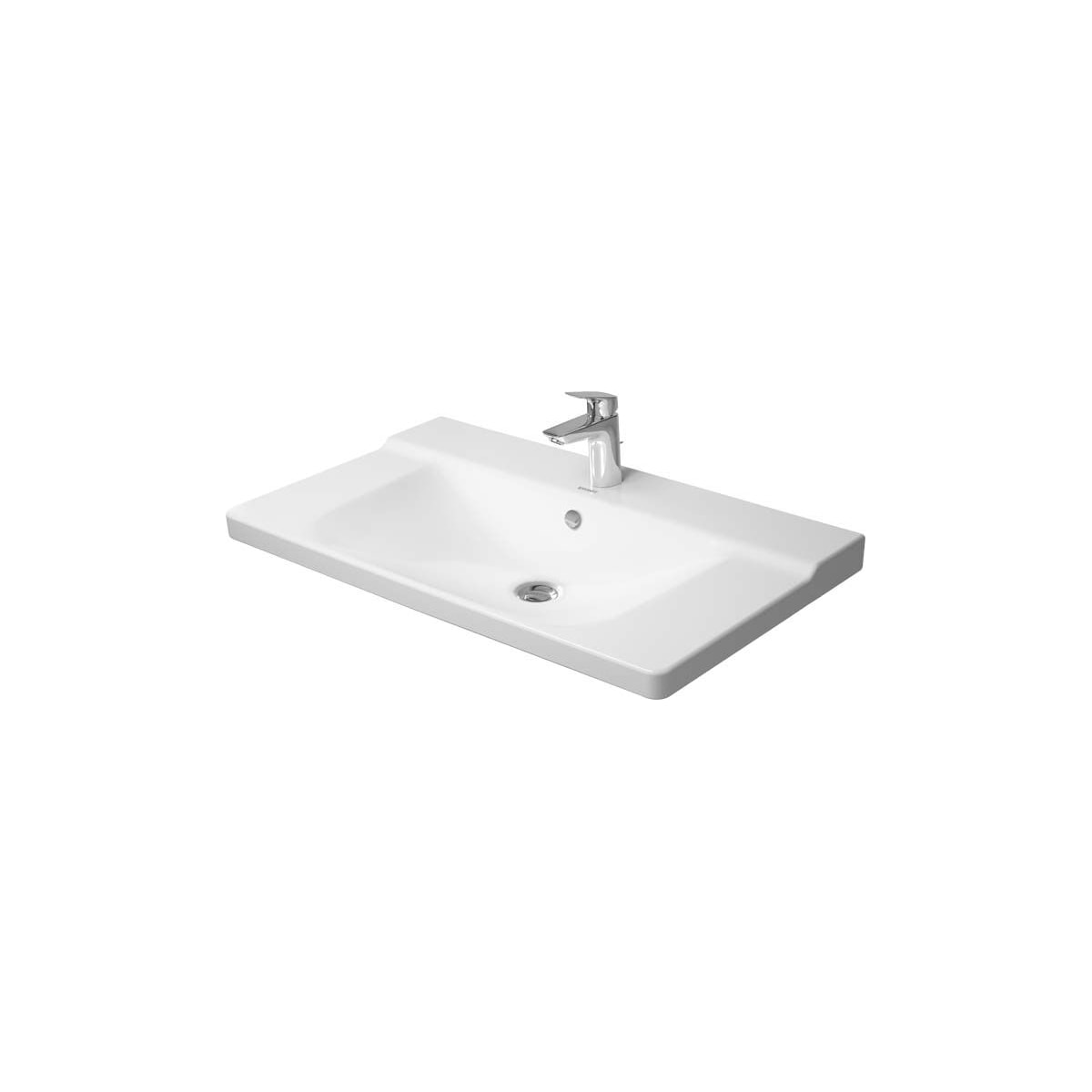 Duravit 2332850000 White P3 Comforts 34 Ceramic Vanity Top With 1 Faucet Hole Faucetdirect Com - 34 Bathroom Vanity Top Duravit 2332850000 White P3 Comforts 34 Ceramic Vanity Top With 1 Faucet Hole Faucetdirect Com - 34 Bathroom Vanity Top
