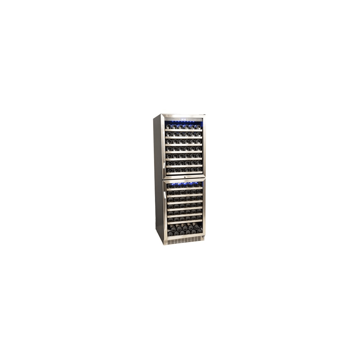 Edgestar 155 Bottle Double Door Dual Zone Wine Cooler Cwr1551dd