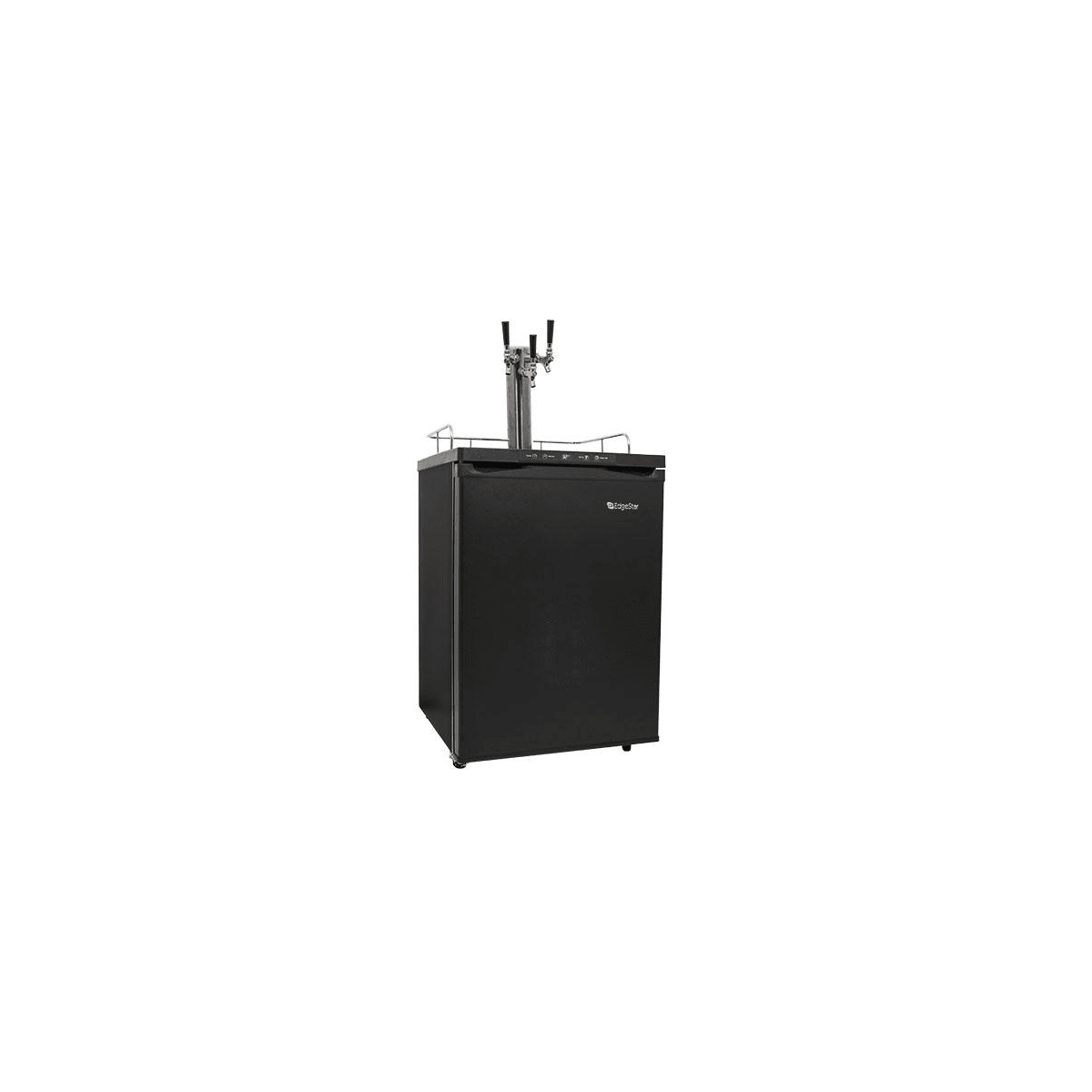 EdgeStar KC3000TRIP Full Size Triple Tap Kegerator with Digital Display Black