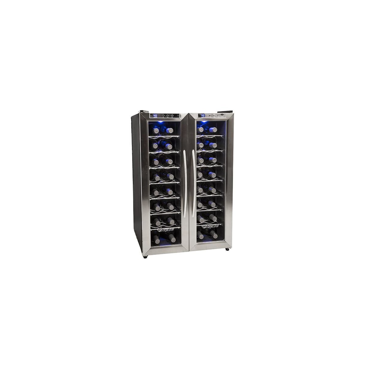 Edgestar twr215ess 21 bottle freestanding dual hot sale zone stainless steel wine cooler