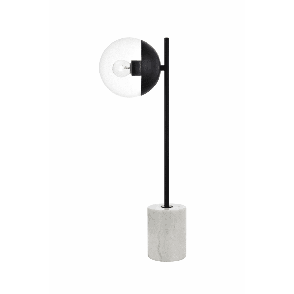tall black table lamps