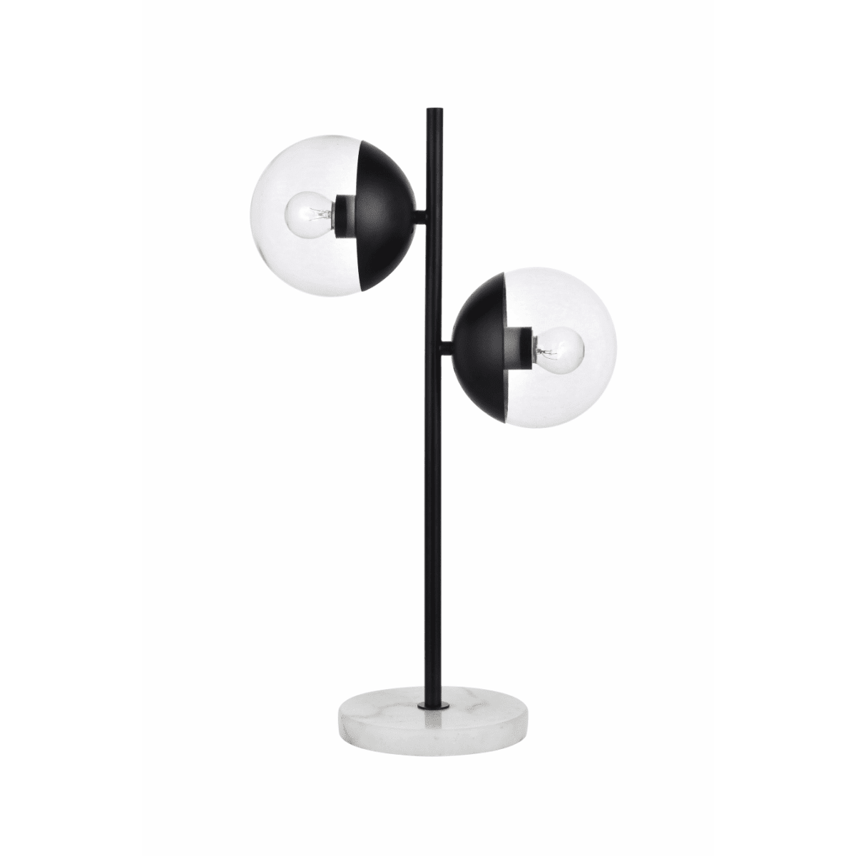 tall black table lamps