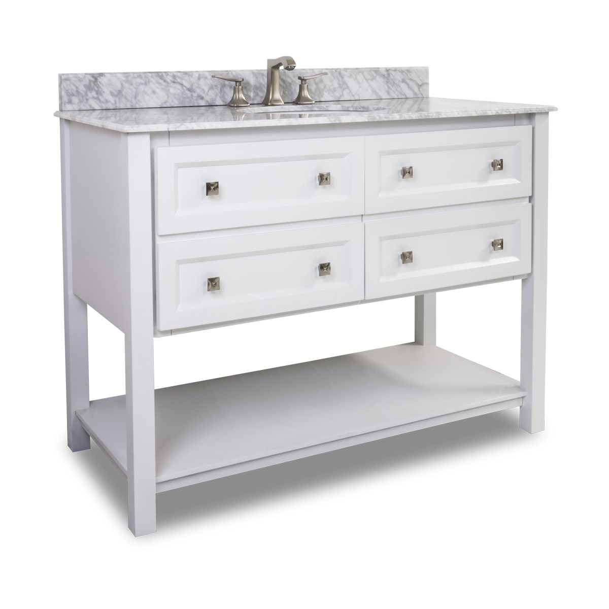 Elements Van066 48 T Mw Painted White Adler Collection 48 Inch