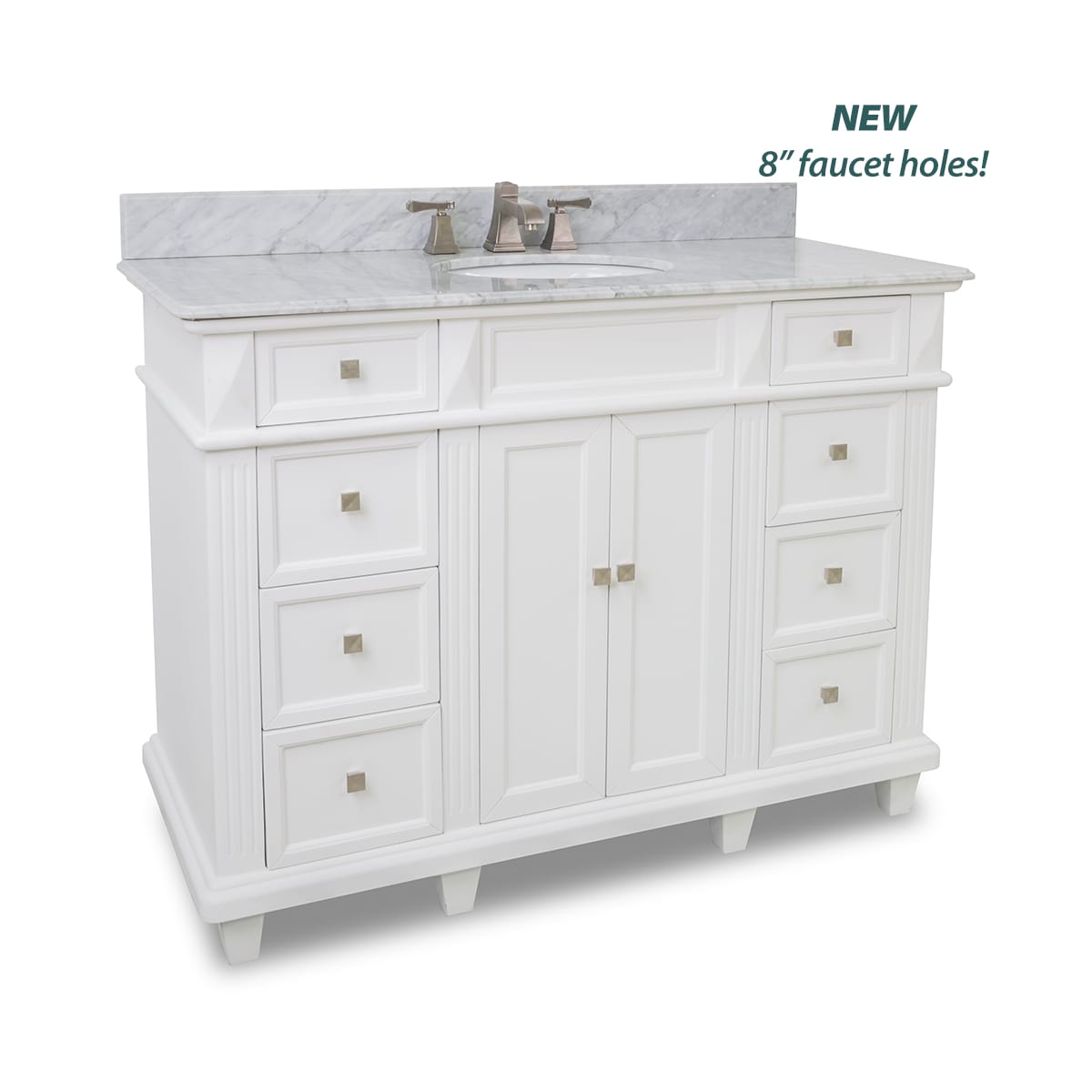 Elements Van094 48 T Mw Painted White Marble Douglas Elements Van094 48 T Mw Painted White
