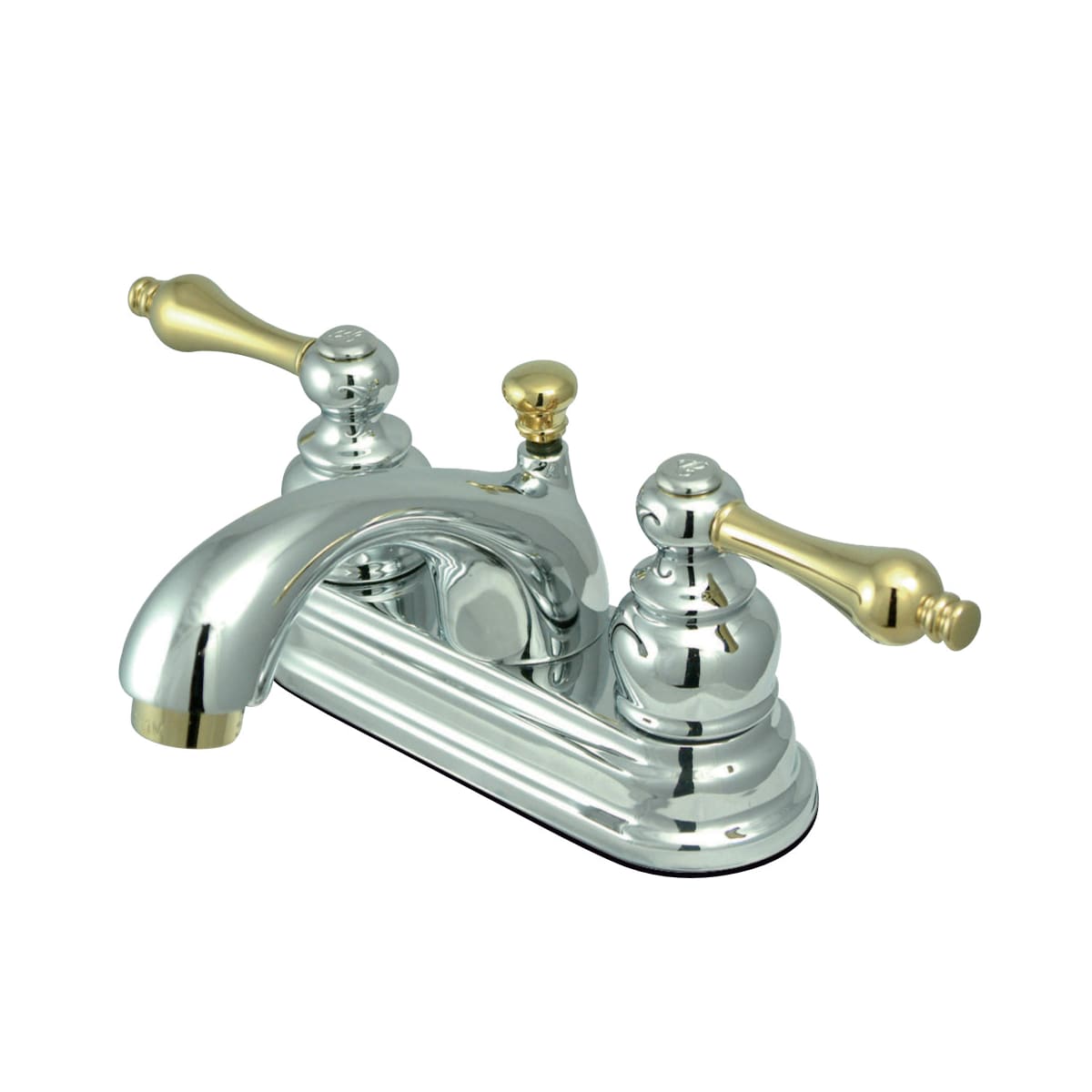 Elements Of Design Eb2604al Chrome Polished Brass Centerset Bathroom Faucet Faucetdirect Com