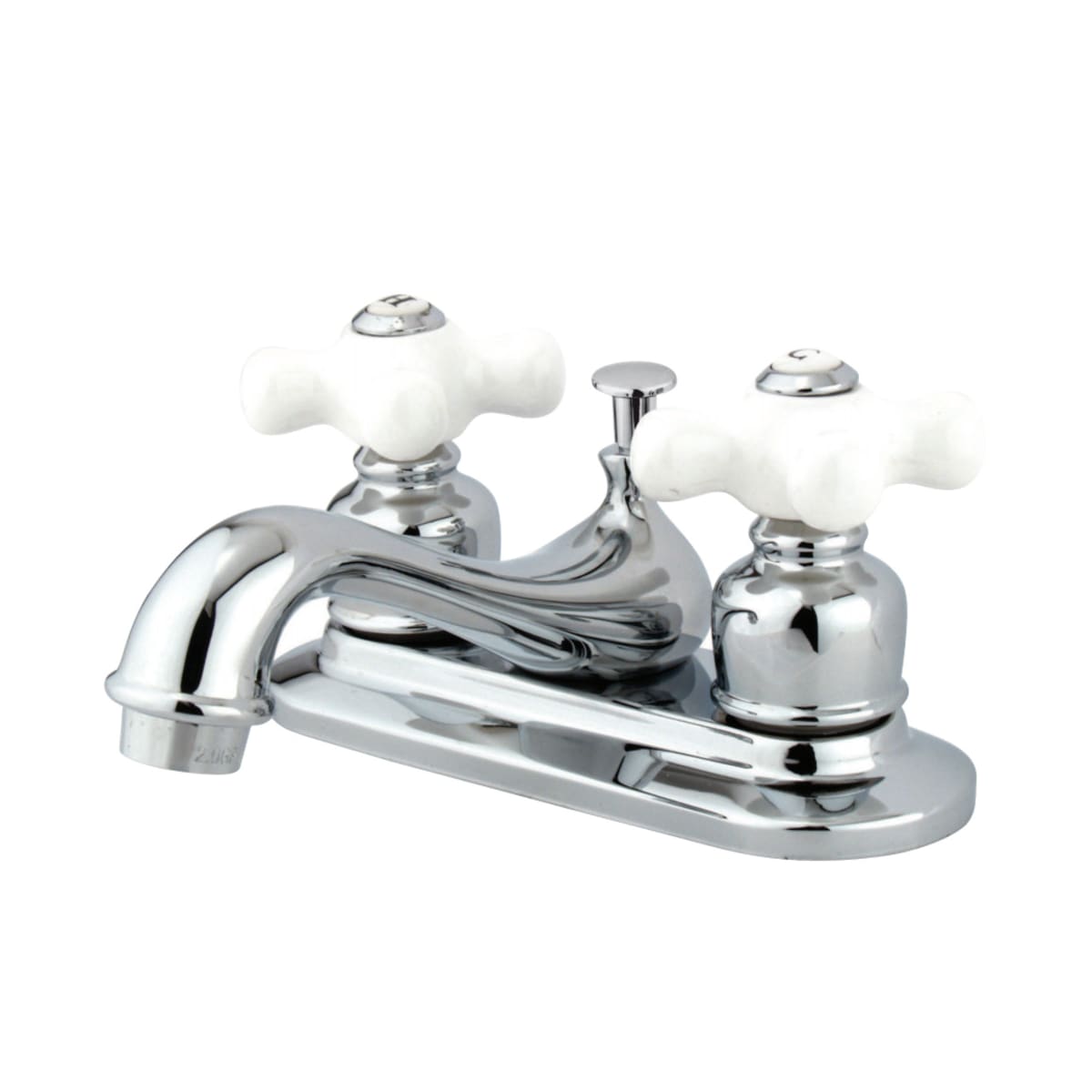 Elements Of Design Eb601px Chrome Double Handle Centerset Bathroom