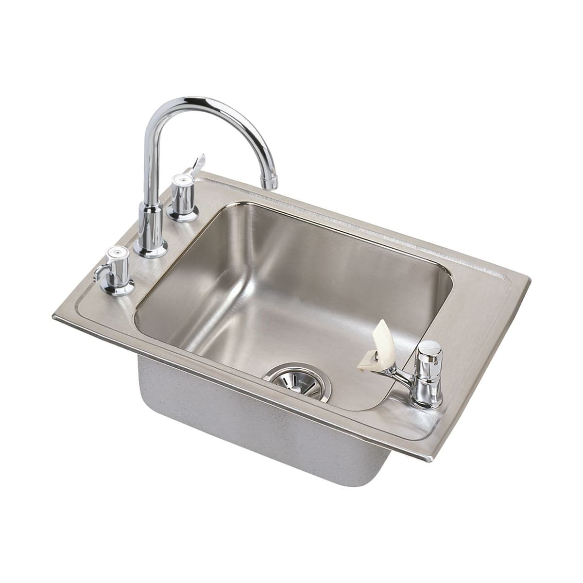 Elkay Drkad222040c Stainless Steel 22 Single Basin Drop In