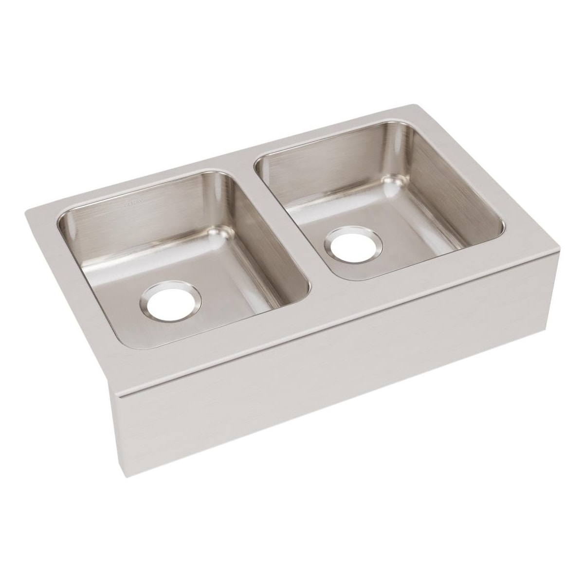 Elkay Eluhf3320 Stainless Steel Lustertone 33 Farmhouse Double