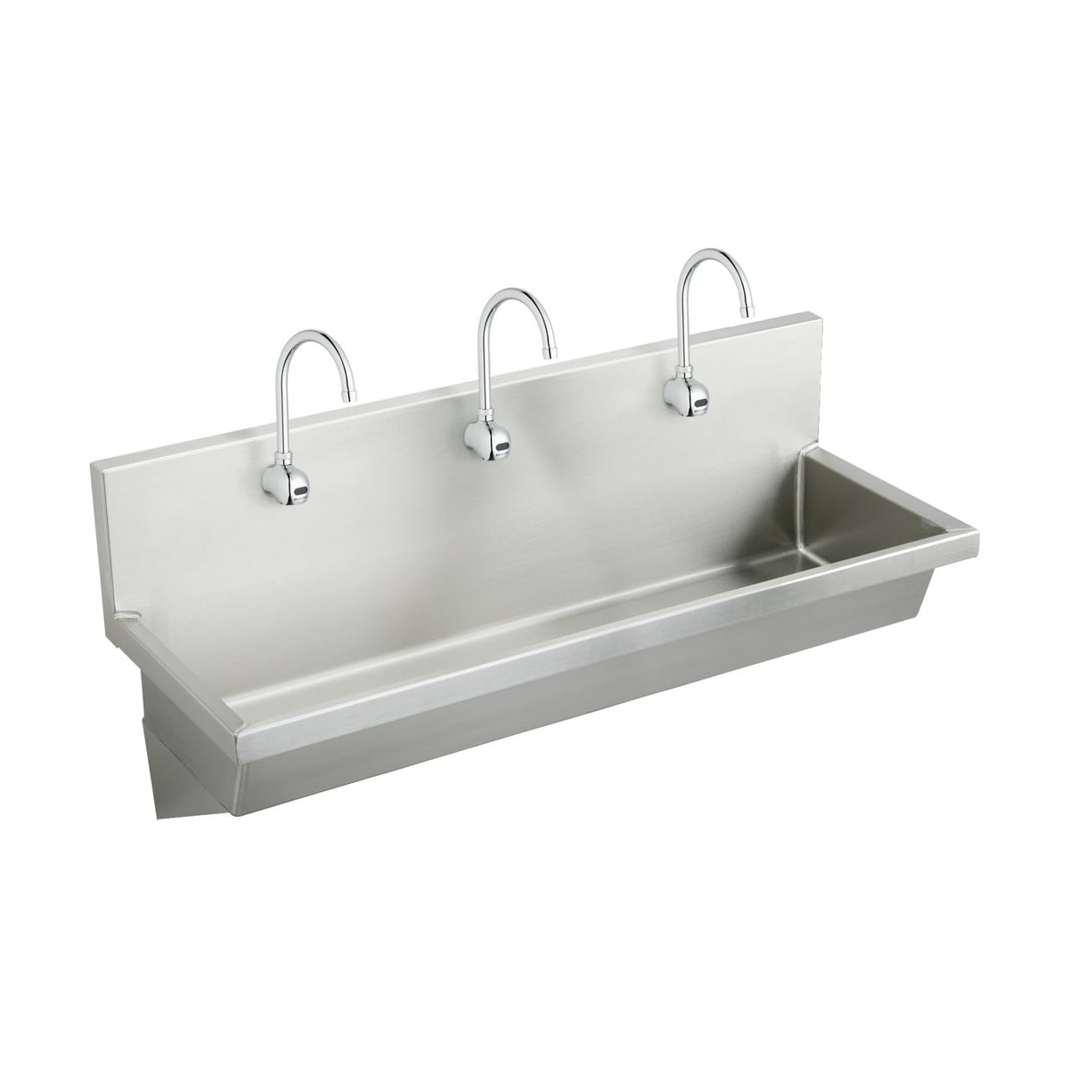 Elkay Ewma7220sacmc Stainless Steel 72 Single Basin Wall Mounted