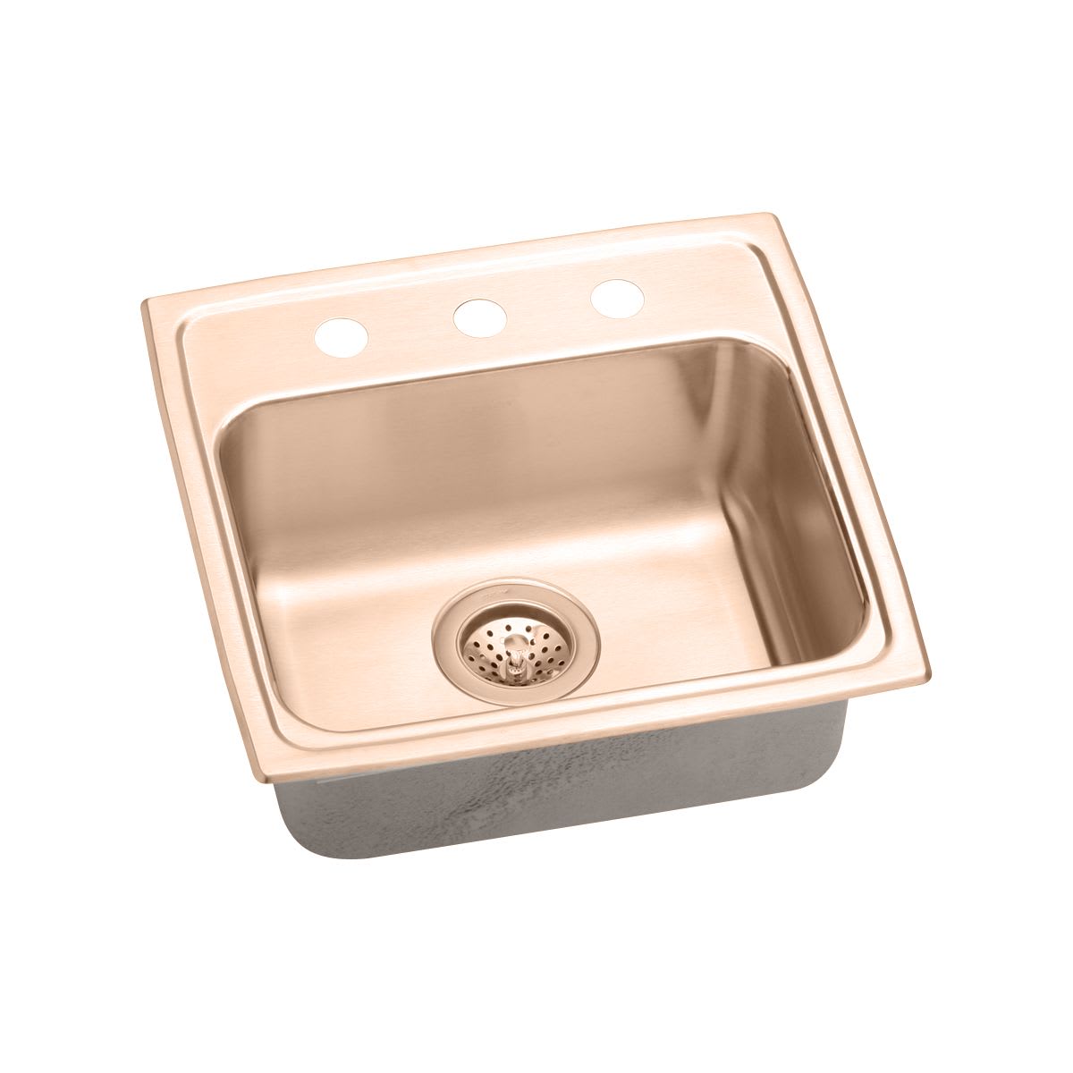 Elkay LRAD1918401-CU 1 Hole Lustertone 19