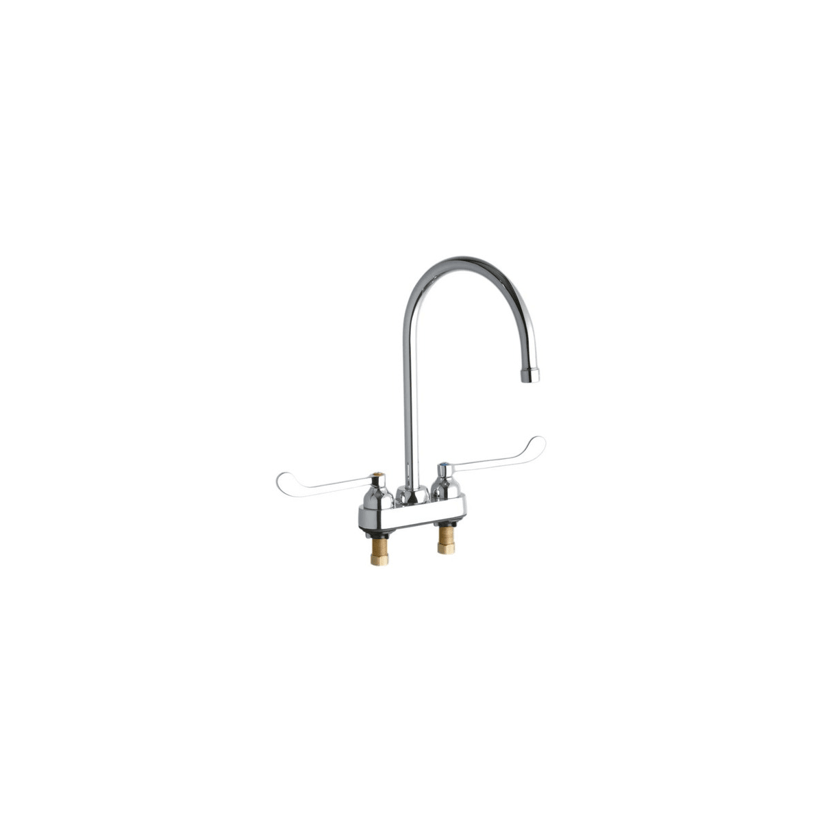Elkay Lk406gn08t6 Chrome Ada 4 Centerset Exposed Utility Faucet