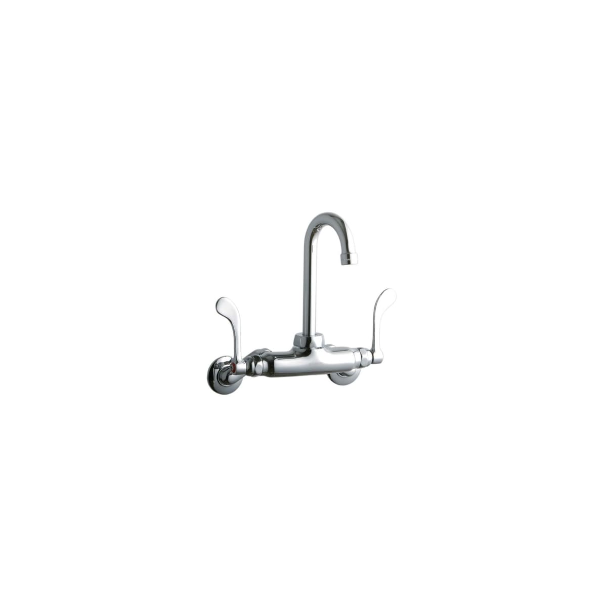 Elkay Lk945gn04t4t Chrome Ada 3 8 Adjustable Centers Wall Mount