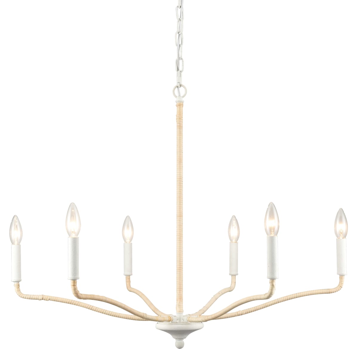 新しいブランド Lighting Elk 52278/6 30 Light 6 Breezeway Coral White 衛生日用品