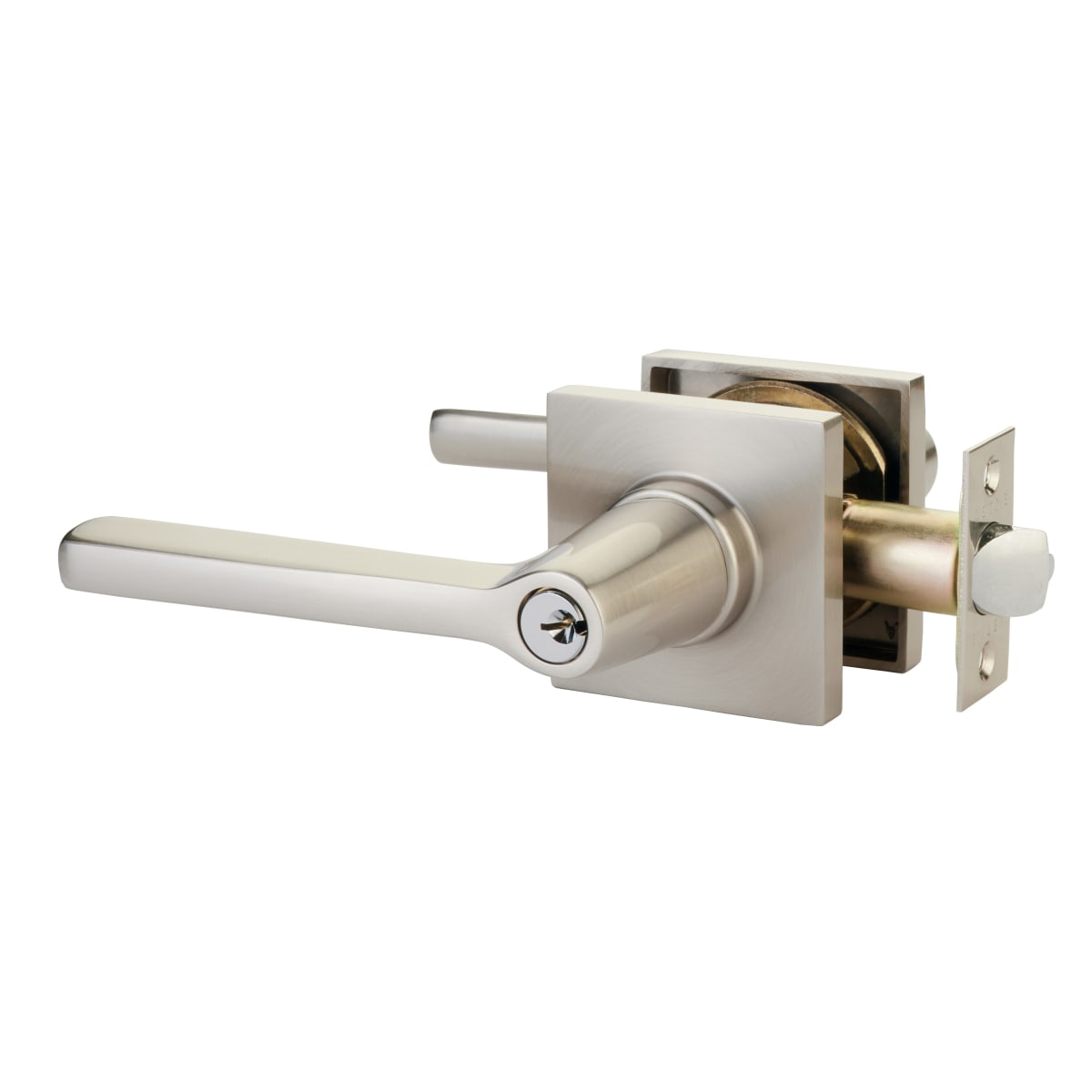 EMTEK Single Cylinder Two Point Lock with Matching Finish Helios