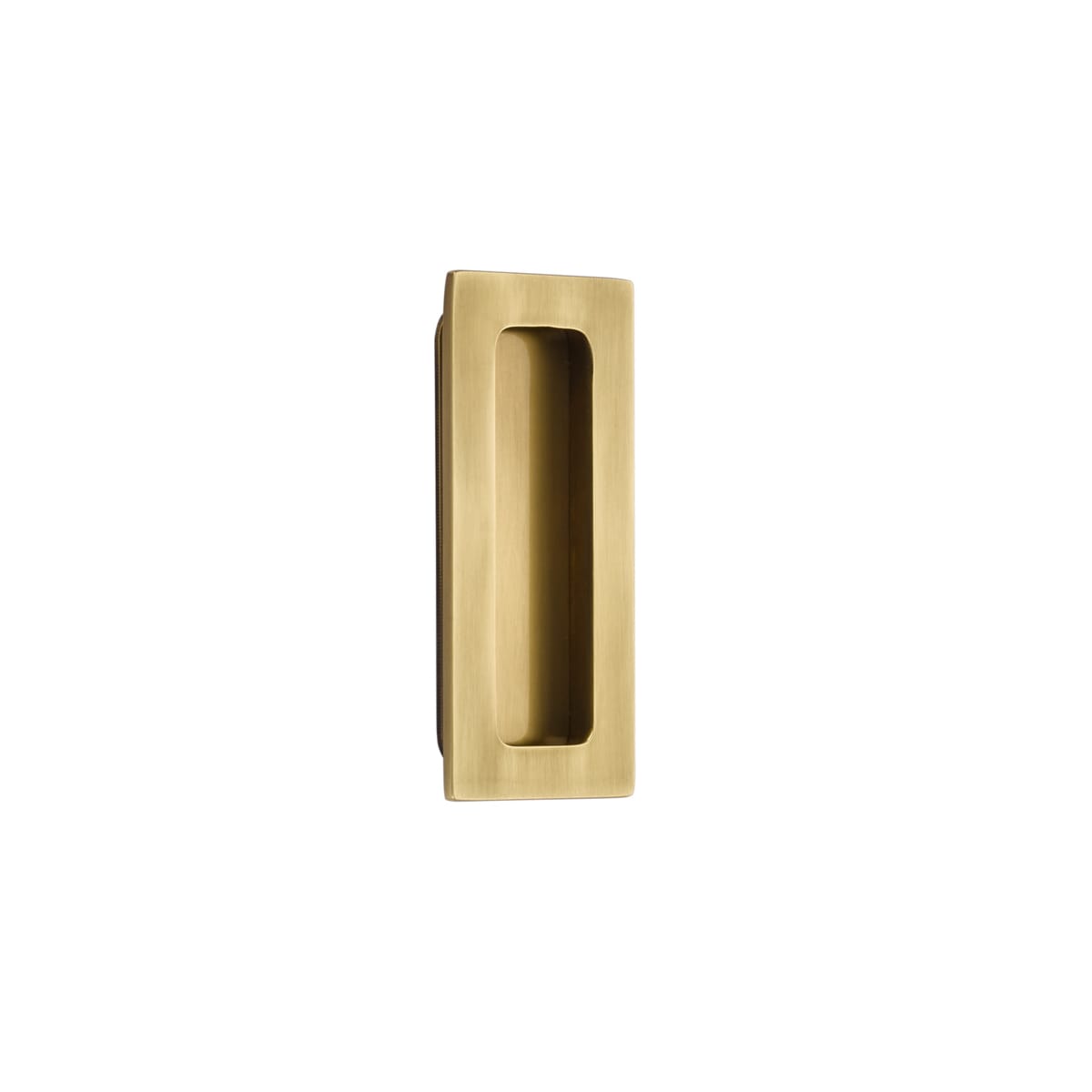 Emtek 220304us3nl Unlacquered Brass Modern Rectangular 4 Inch Tall