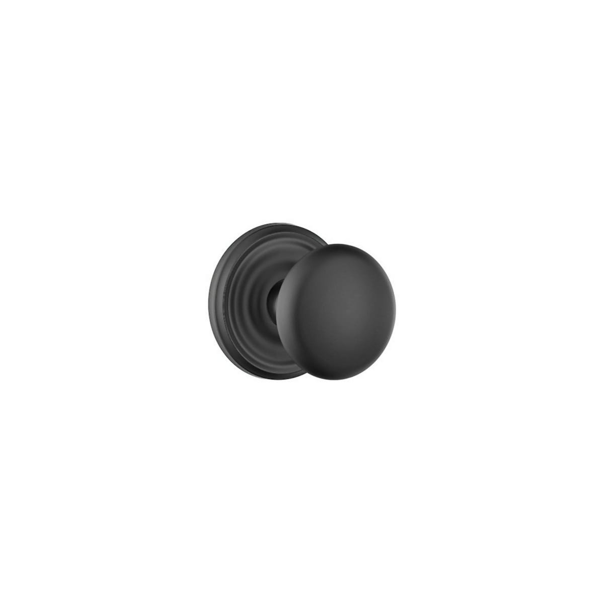 Emtek 8521PUS10B Oil Rubbed Bronze Providence Non-Turning Two-Sided Dummy  Door Knob Set with Rectangular Rose from the Brass Classic Collection 