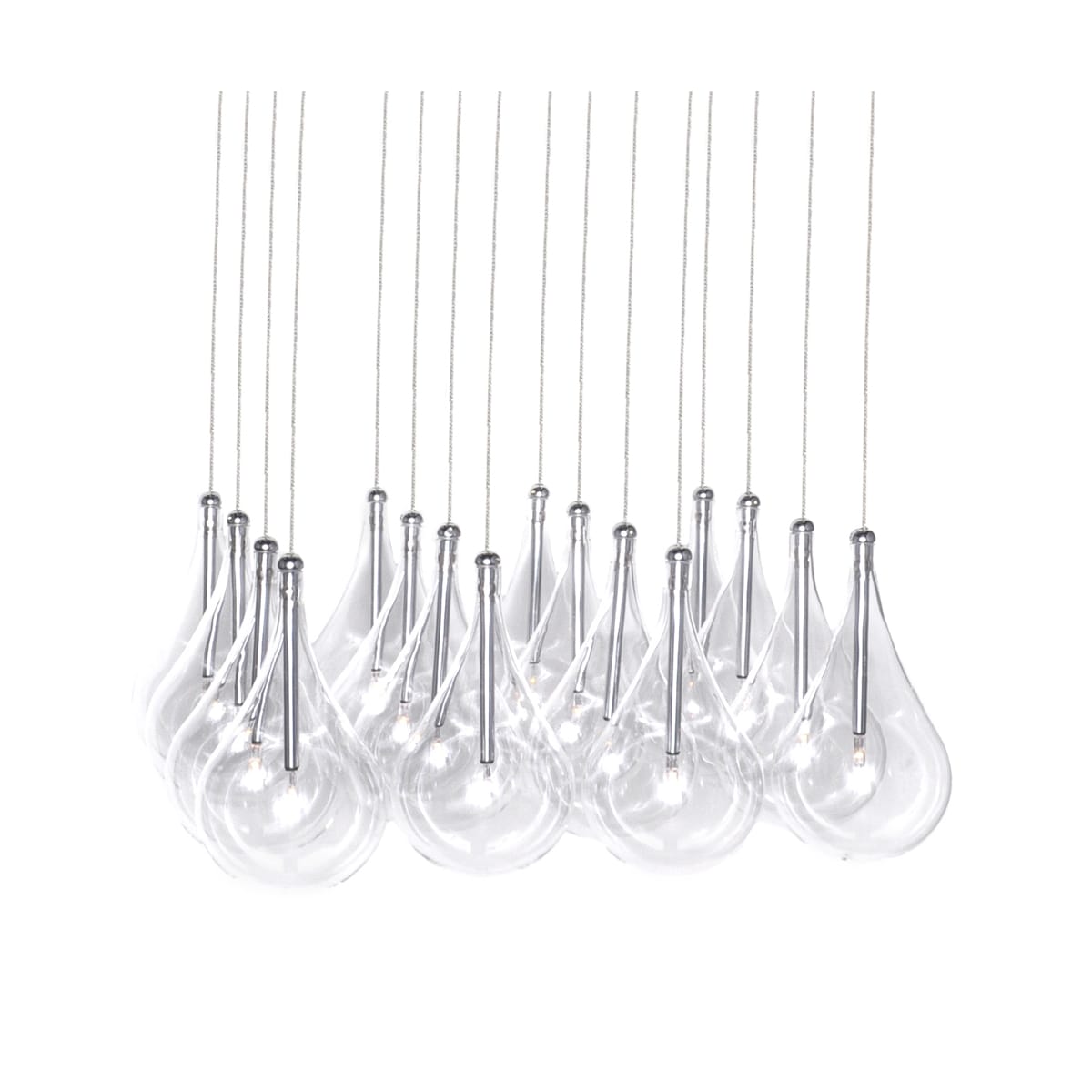 Larmes multi outlet light pendant