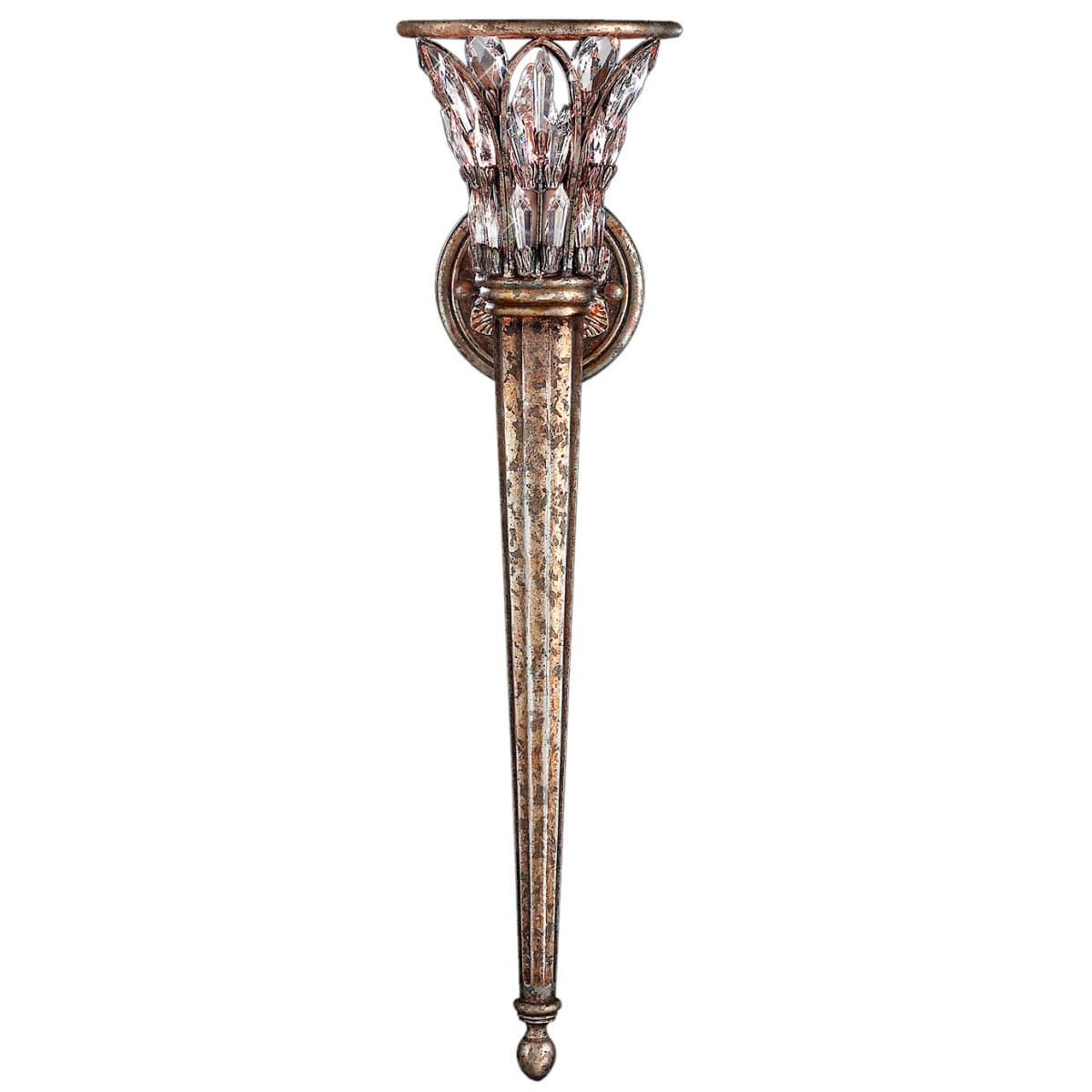 Fine Art Lamps 300250st Antique Silver Leaf Winter Palace Single