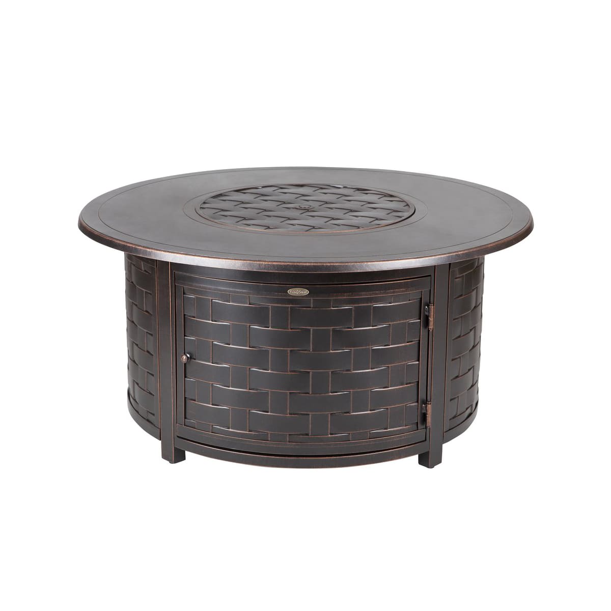 Fire Sense 62208 Perissa Woven Cast Aluminum Pit Perissa Woven Cast Aluminum Lpg Fire Pit