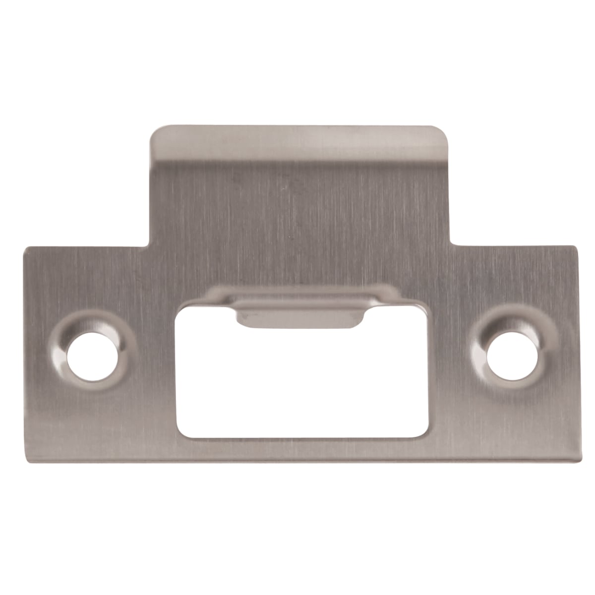 Single Polished Stainless Steel Door Strike Plate 1