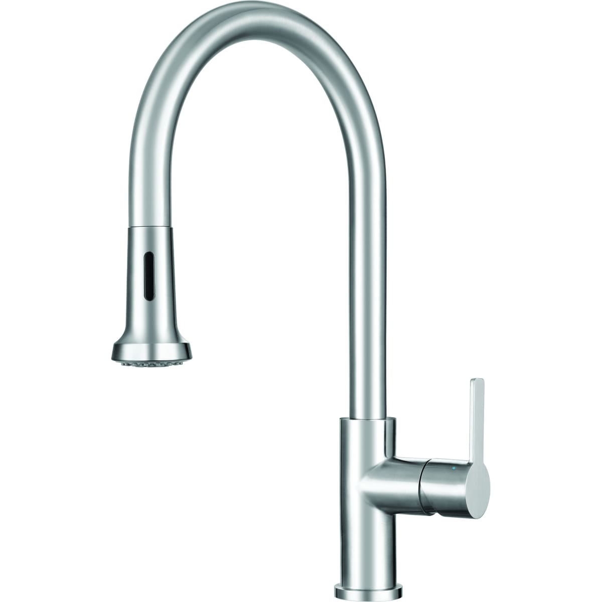 Franke Ff20650 Stainless Steel Bernadine Pull Down Spray Kitchen Faucet Includes Optional Escutcheon Plate Faucet Com