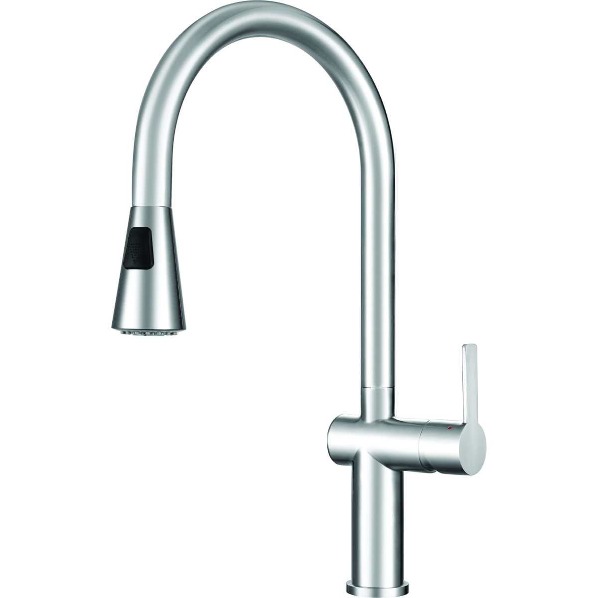 Franke Ff20750 Stainless Steel Bern Pull Down Spray Kitchen Faucet