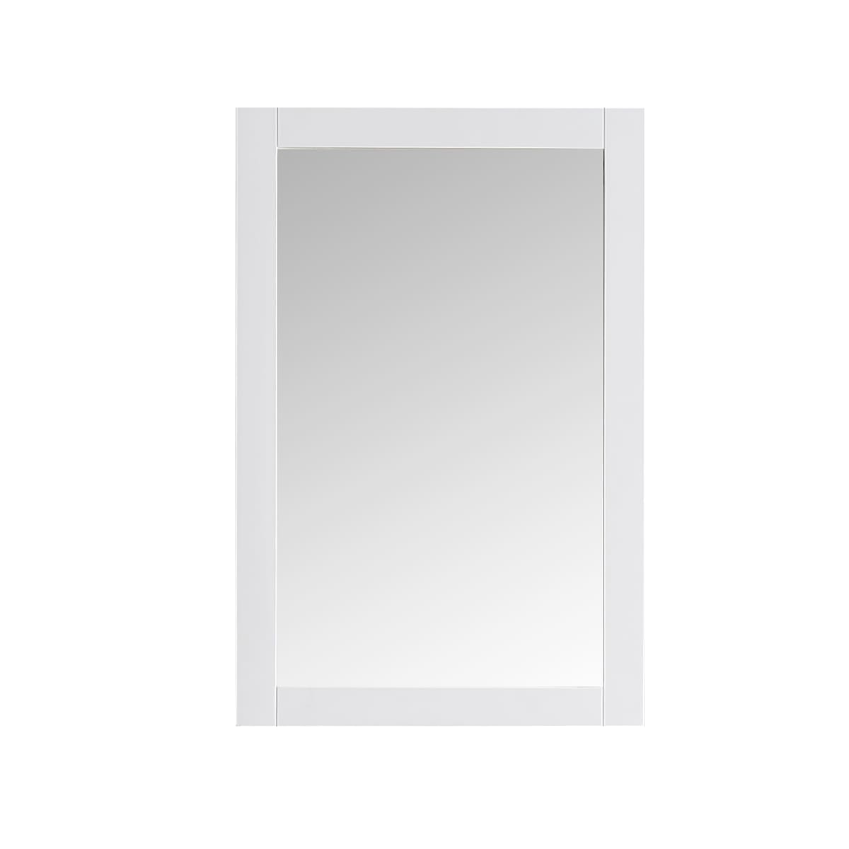 Fresca Fmr2302wh White Hartford 30 X20 Rectangular Wood Framed Vanity Mirror Bathroom Supplies Accessories Bathroom Mirrors