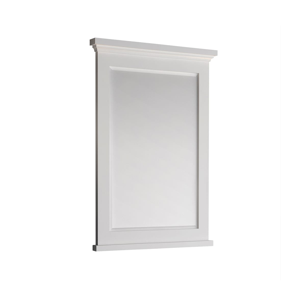 Fresca Fmr2427whm Matte White Cambria 34 13 16 X 27 Framed Bathroom Mirror Faucet Com