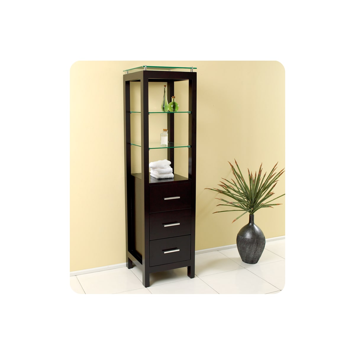 Fresca Fst1008es Espresso Espresso 60 Freestanding Bathroom Linen