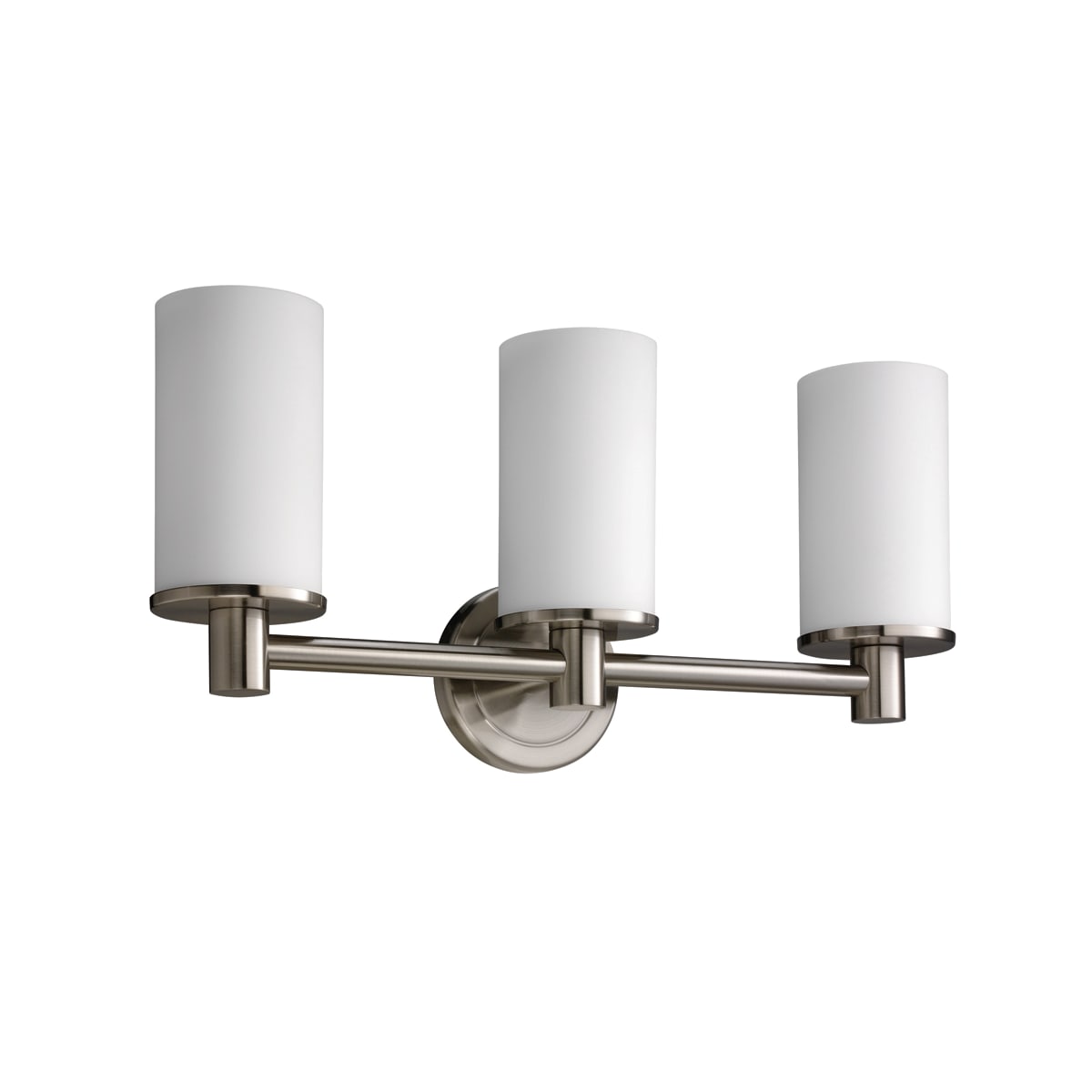 Gatco 1687 Satin Nickel Triple Sconce Bath Lighting From The Gatco 1687 Satin Nickel Triple Sconce