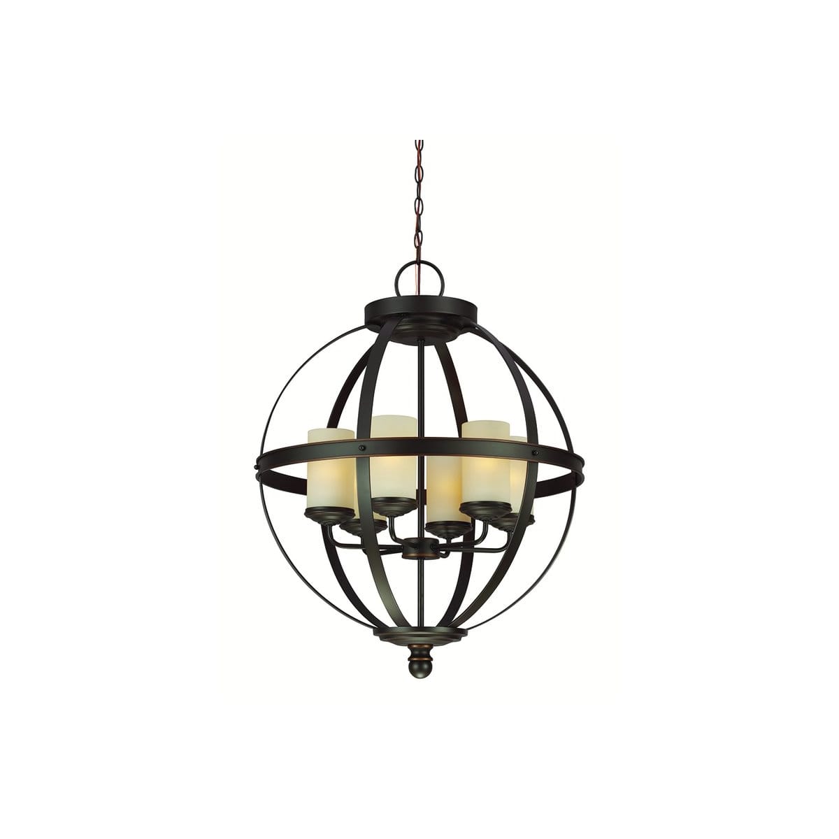 Generation Lighting 3190406-715 Autumn Bronze Sfera 6 Light