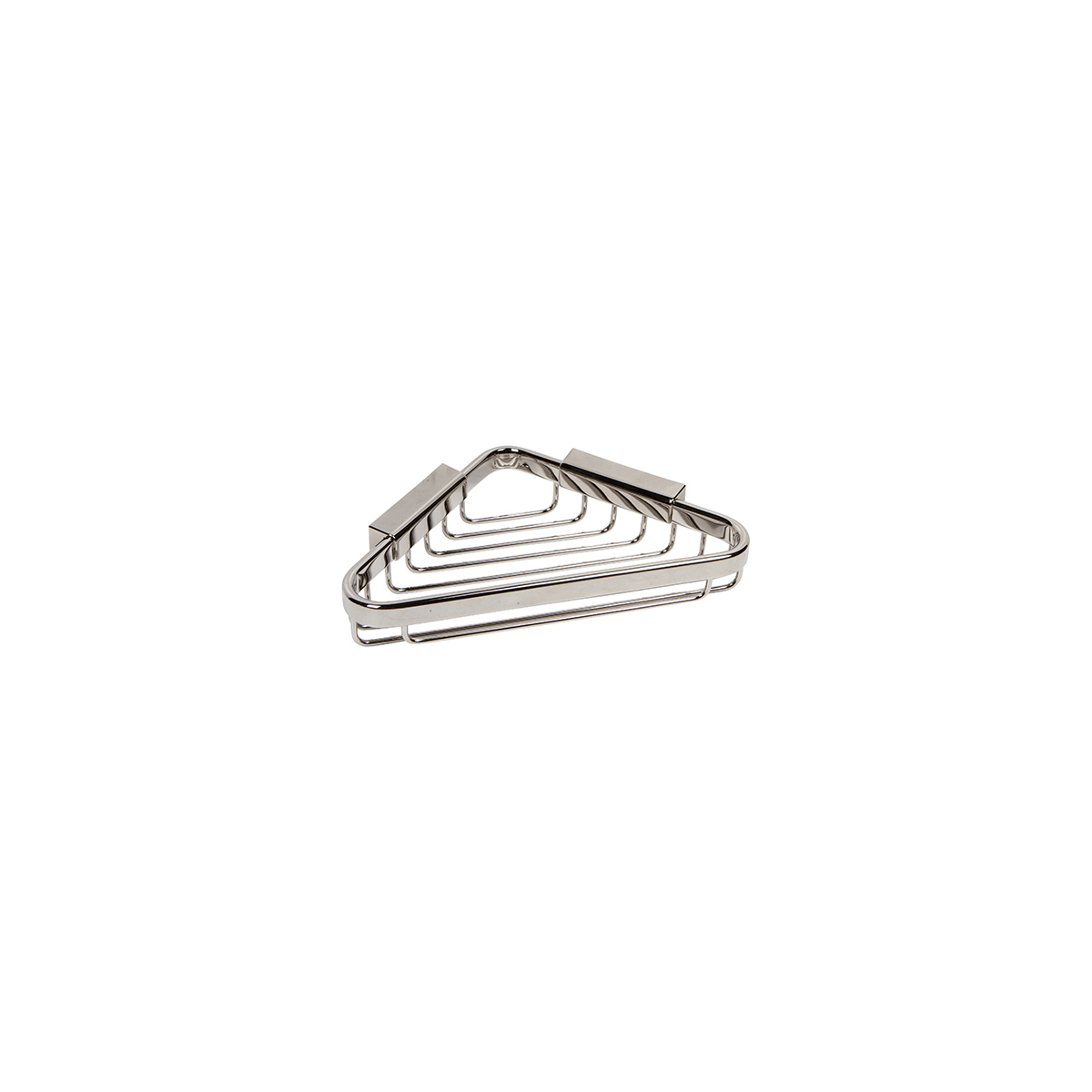 Ginger 553g Pn Polished Nickel Hotelier 6 Wall Mounted Brass Corner Ginger 553g Pn Hotelier 6 Wall Mounted Brass Corner Shower Basket