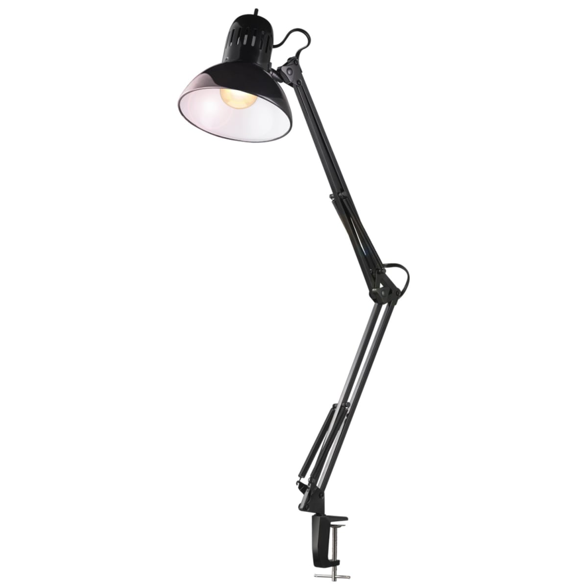Black swing arm lamp best sale