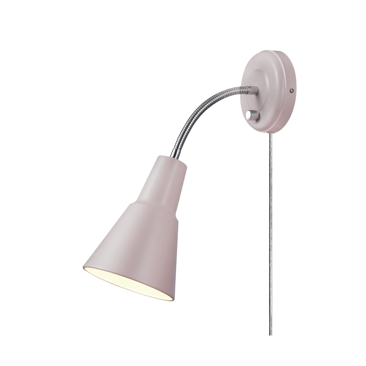 Globe Electric 13064 Matte Rose Evelina Single Light 14 Tall Bathroom Sconce Lightingdirect Com